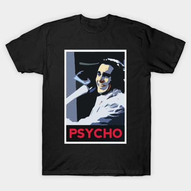 American Psycho - Patrick Bateman T-Shirt by VictorVV